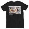 Men's Friends Coffee Doodle Portrait T-shirt