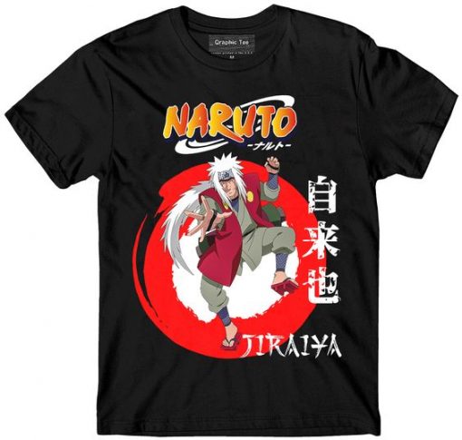 Naruto Jiraiya Anime T-shirt