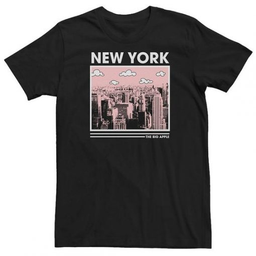 New York The Big Apple Skyline T-shirt