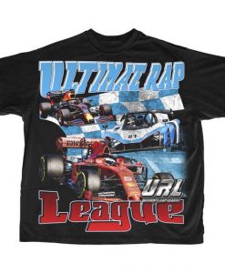 Racing Car URL League Homage T-shirt