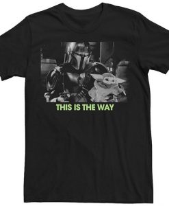 Star Wars Mando And Child Simple This Is The Way T-shirt