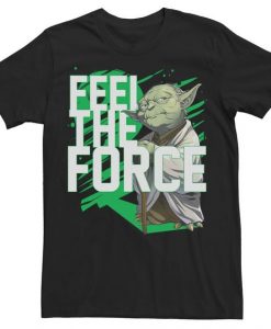 Star Wars Yoda Feel The Force T-shirt