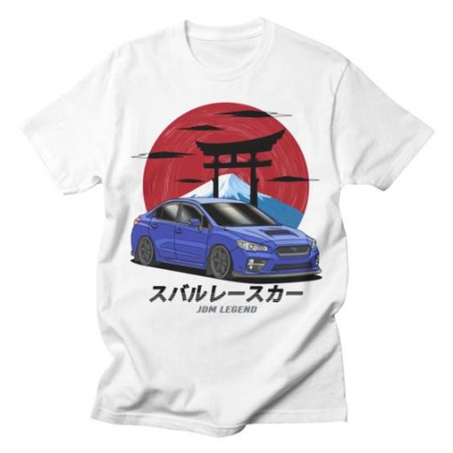 Subaru Impreza WRX STi Blue T-shirt