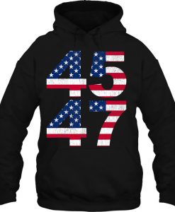 Trump 45 47 2024 President Hoodie