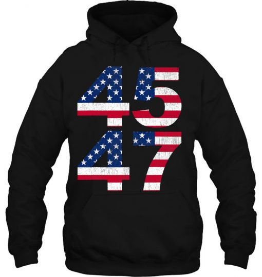 Trump 45 47 2024 President Hoodie