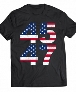 Trump 45 47 President T-shirt