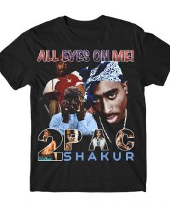 Tupac Shakur ALL EYES ON ME Vintage Bootleg T-shirt