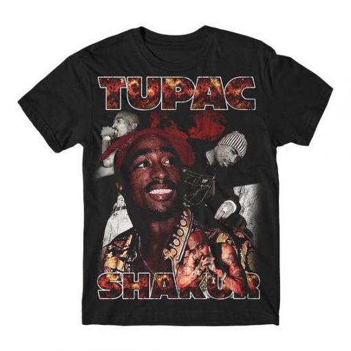 Tupac shakur Homage Vintage T-shirt