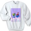 Cute Spongebob And Mr Crab Playing Sweatshirt