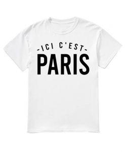 ICI C'EST PARIS MESSI T-shirt