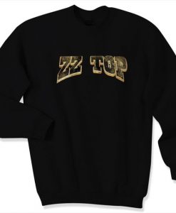 ZZ Top Logo Star Sweatshirt