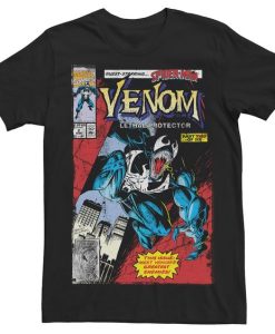 Men's Marvel Venom Venomies Comic Cover T-shirt