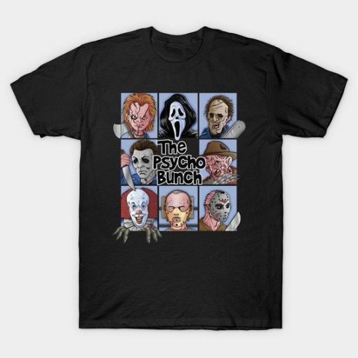 The Psycho Bunch Horror T-shirt