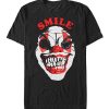 Black 'Smile' Scary Clown T-shirt