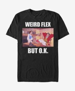 Disney Beauty and The Beast Gaston Weird Flex Meme T-Shirt