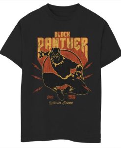 Marvel Black Panther Action Since 1966 Retro Vintage Graphic T-shirt