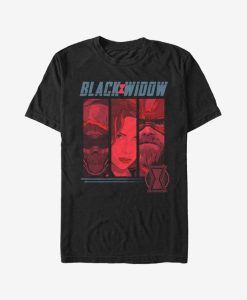 Marvel Black Widow Three Shot T-Shirt