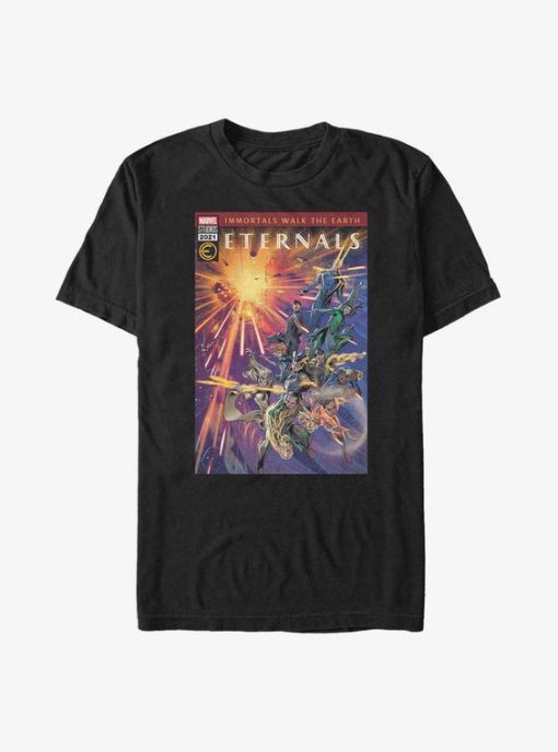 Marvel The Eternals Immortals Walk The Earth Issue T-Shirt