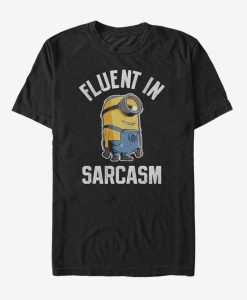 Minion Fluent in Sarcasm T-Shirt