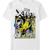 X-Men White Wolverine Comic T-shirt