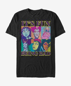 Disney Villains It's Fun Being Bad T-Shirt