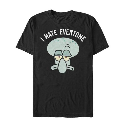 Squidward I Hate Everyone T-shirt