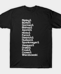 Sulaco Crew Helvetica List T-shirt