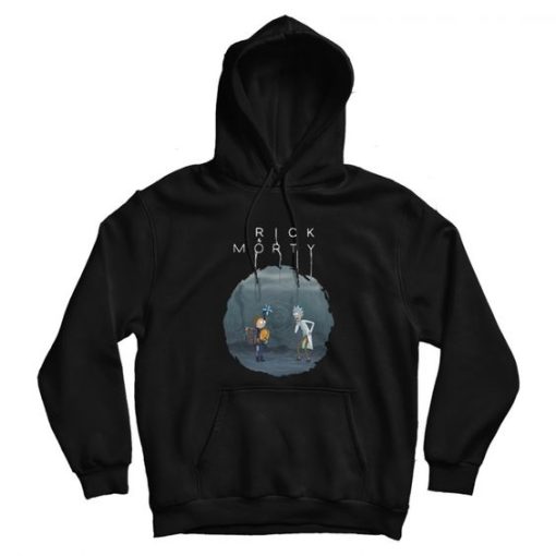 Rick and Morty mashup Death Stranding Hoodie