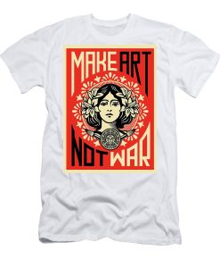 Make Art Not War T-shirt