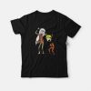 Rick and Morty Naruto and Jiraiya T-shirt