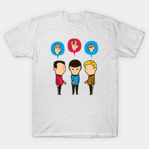 Star Trek Rock Paper Scissor T-Shirt