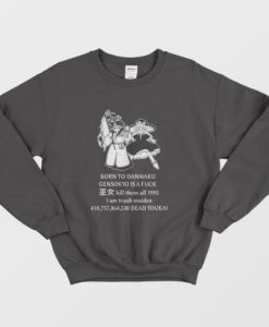 Born to danmaku gensokyo Sweatshirt