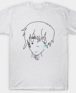 Lil Peep Face Art T-shirt