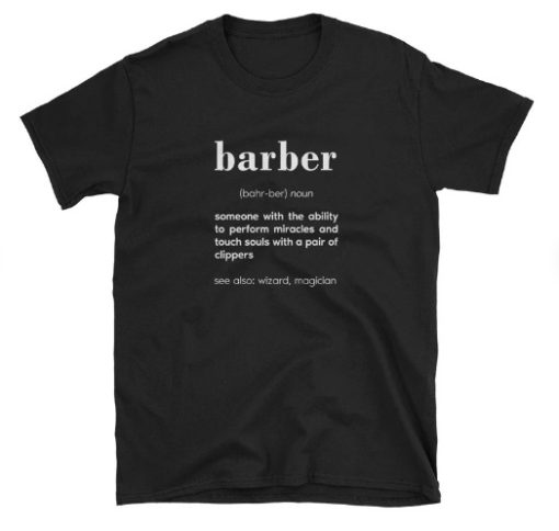 Barber Definition T-shirt