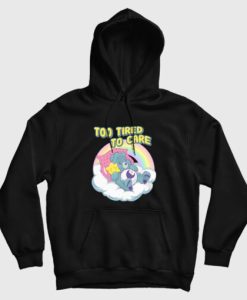 Care Bears Too Tired To Care Hoodie