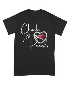 Cute Gift Chucks And Pearls Standard T-shirt