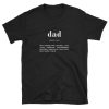 Dad Definition Funny T-shirt