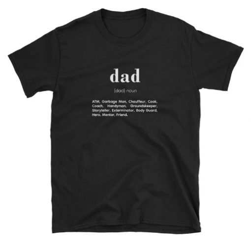 Dad Definition Funny T-shirt