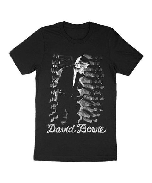 David Bowie Black 'David Bowie' Sound Proof T-shirt