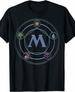 Magic The Gathering Mana Icons T-Shirt