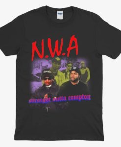 N.W.A Straight Outta Compton Homage T-shirt