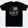 Surf Beach Line Art T-shirt