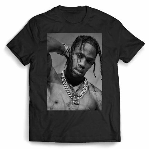 Travis Scott Model Photo T-shirt