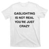 Gaslighting Is Not Real T-shirt