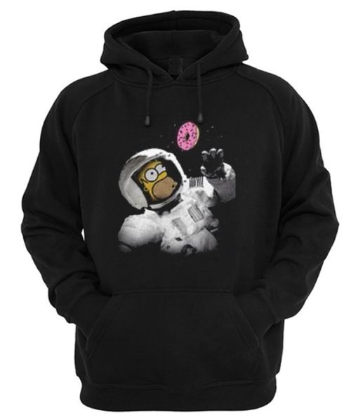 Homer Simpson Astronaut Donut Hoodie