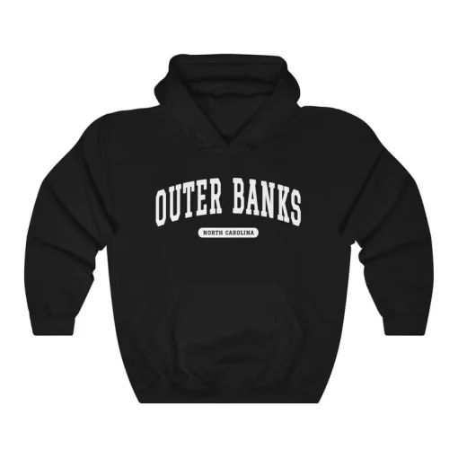 Outer Banks North Carolina College Style Hoodie