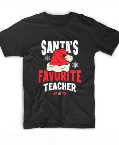 Santa's Favorite Teacher T-shirt