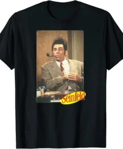 Seinfeld Kramer with Pipe T-Shirt