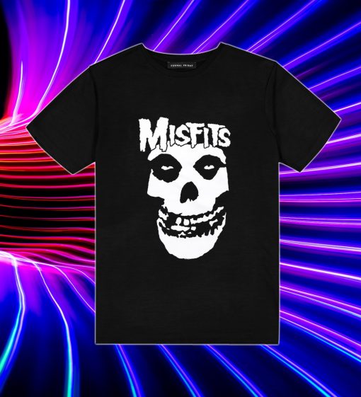 Misfits Fiend Skull T Shirt