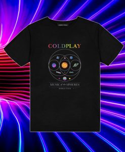 Coldplay Music of The Spheres T Shirt